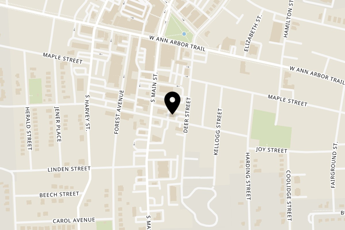 Map showing the location of NICO & VALI Italian Eatery on 744 Wing St in Plymouth